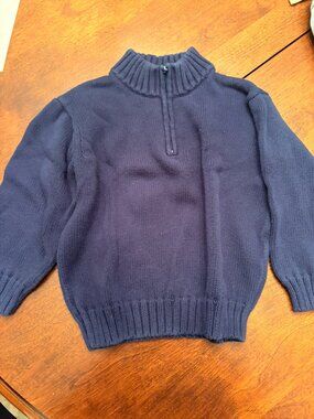 Little English Quarter Zip Sweater